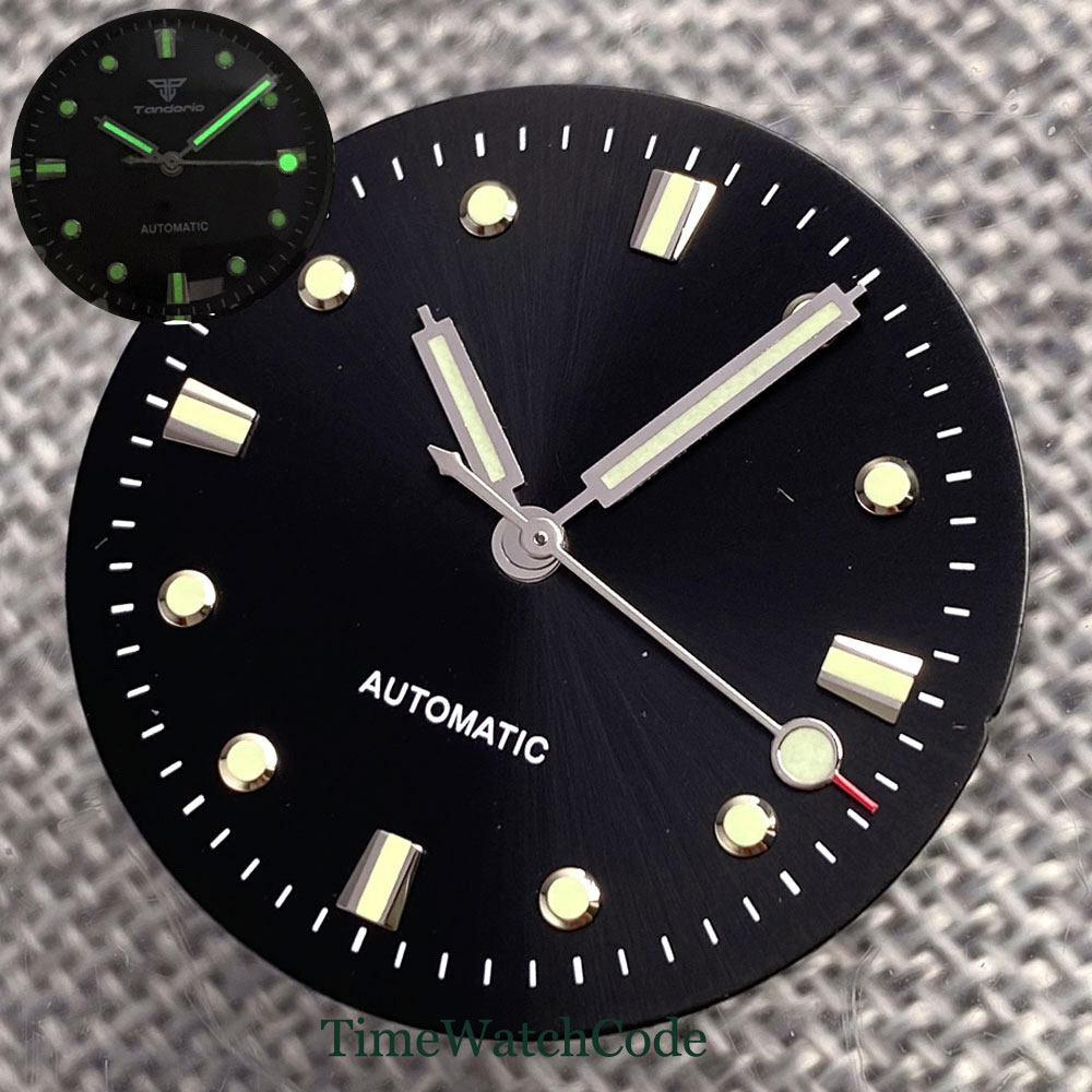 Luminous Dial Face - Quadrante Nero per Orologio 29mm, Accessori