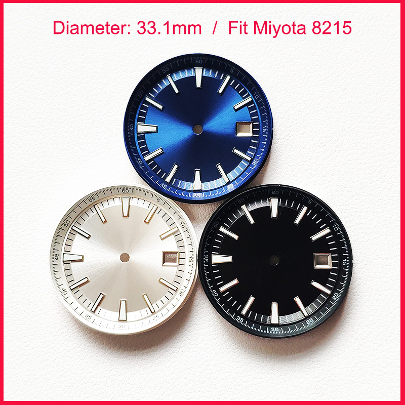 Luminous Dial Face - Quadrante sterile da 33,1 mm adatto