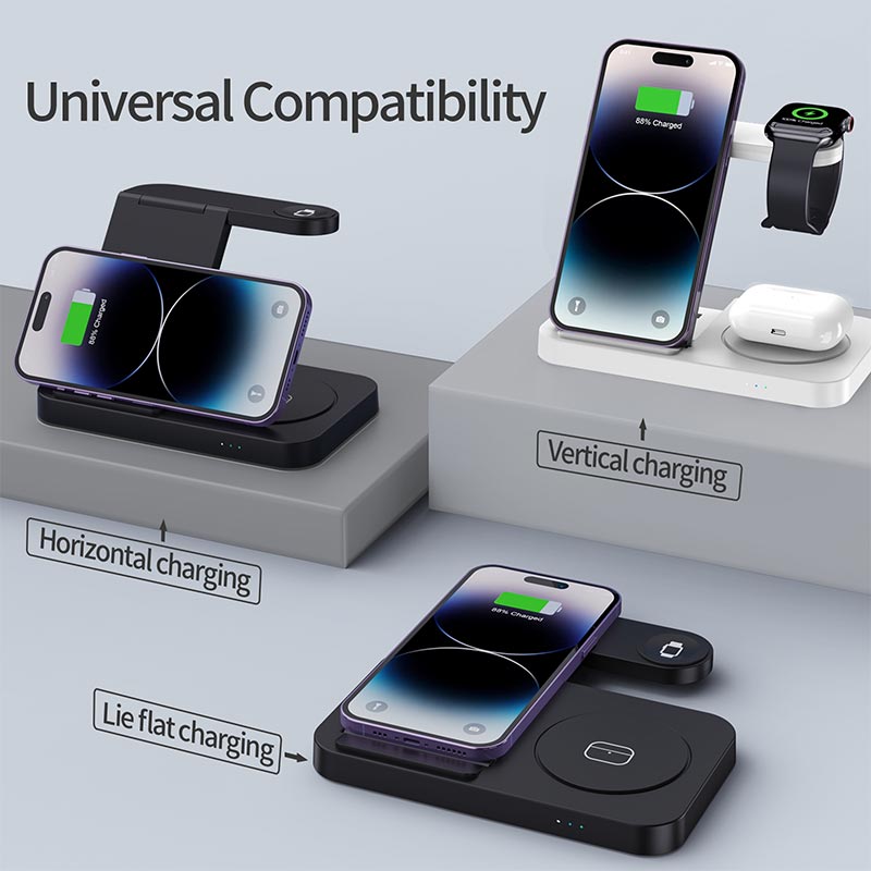 Smartwatch Apple Watch - Stazione di ricarica wireless pieghevole 4
