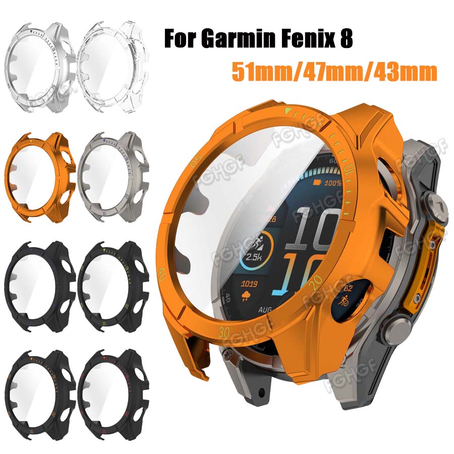 Solar Powered Watch - Custodia Per Garmin Fenix 8 43/47/51mm