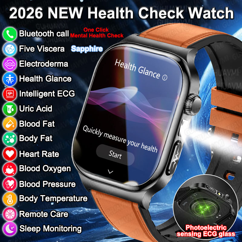 Smartwatch Military Watches For Men - Nuovo Smartwatch 2026 per Diagnosi Accurata