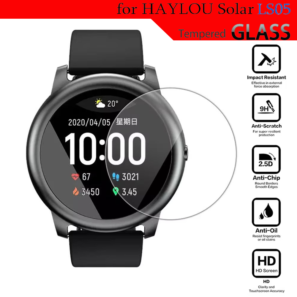 Solar Powered Watch - Vetro temperato per HayLou Solar LS05