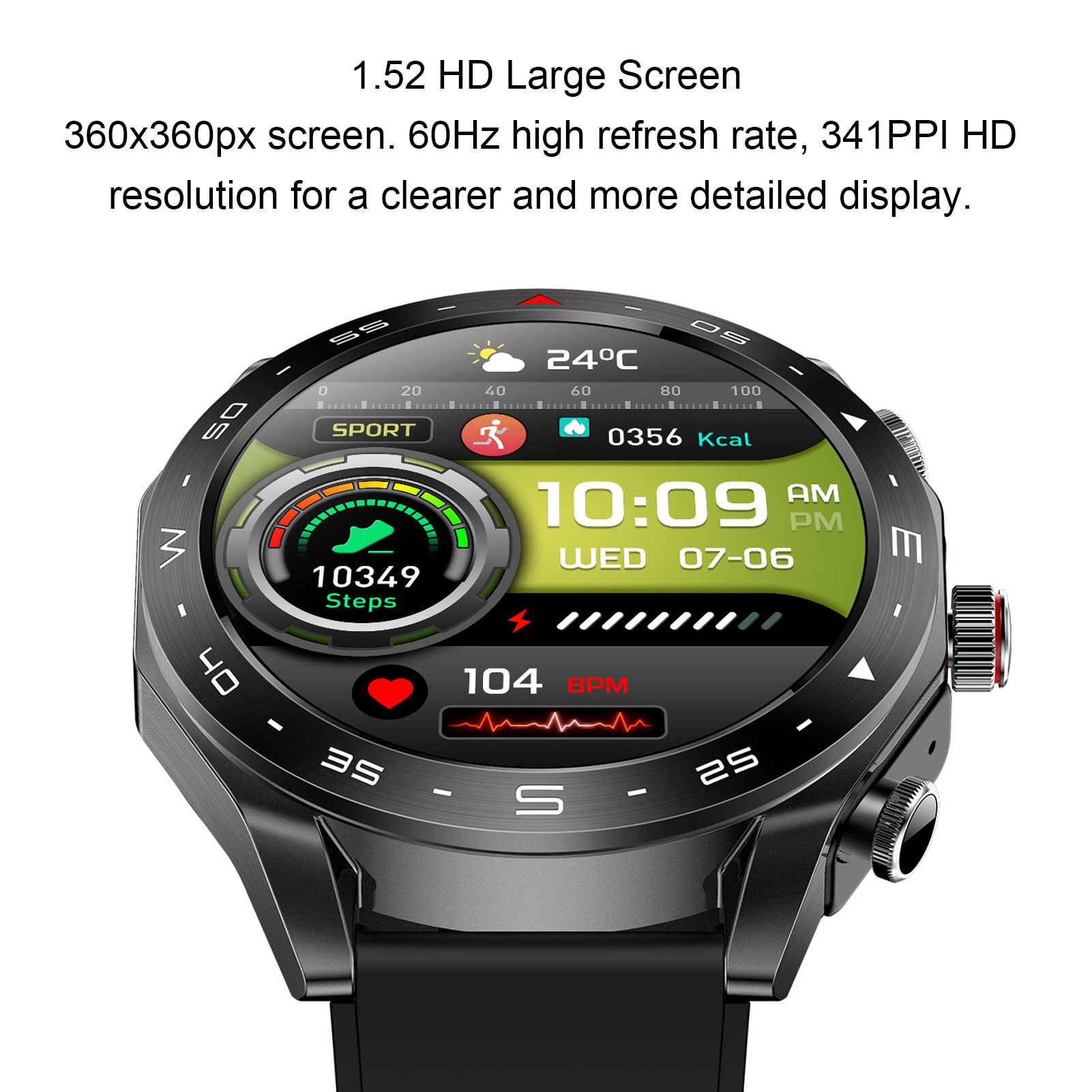 Smartwatch Noise Watches - Smartwatch 2 in 1 timer impermeabile