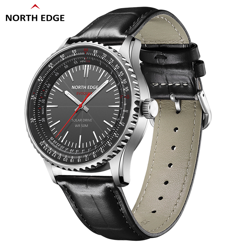 Solar Powered Watch - NORTH EDGE EVOQUE 3 Orologio da