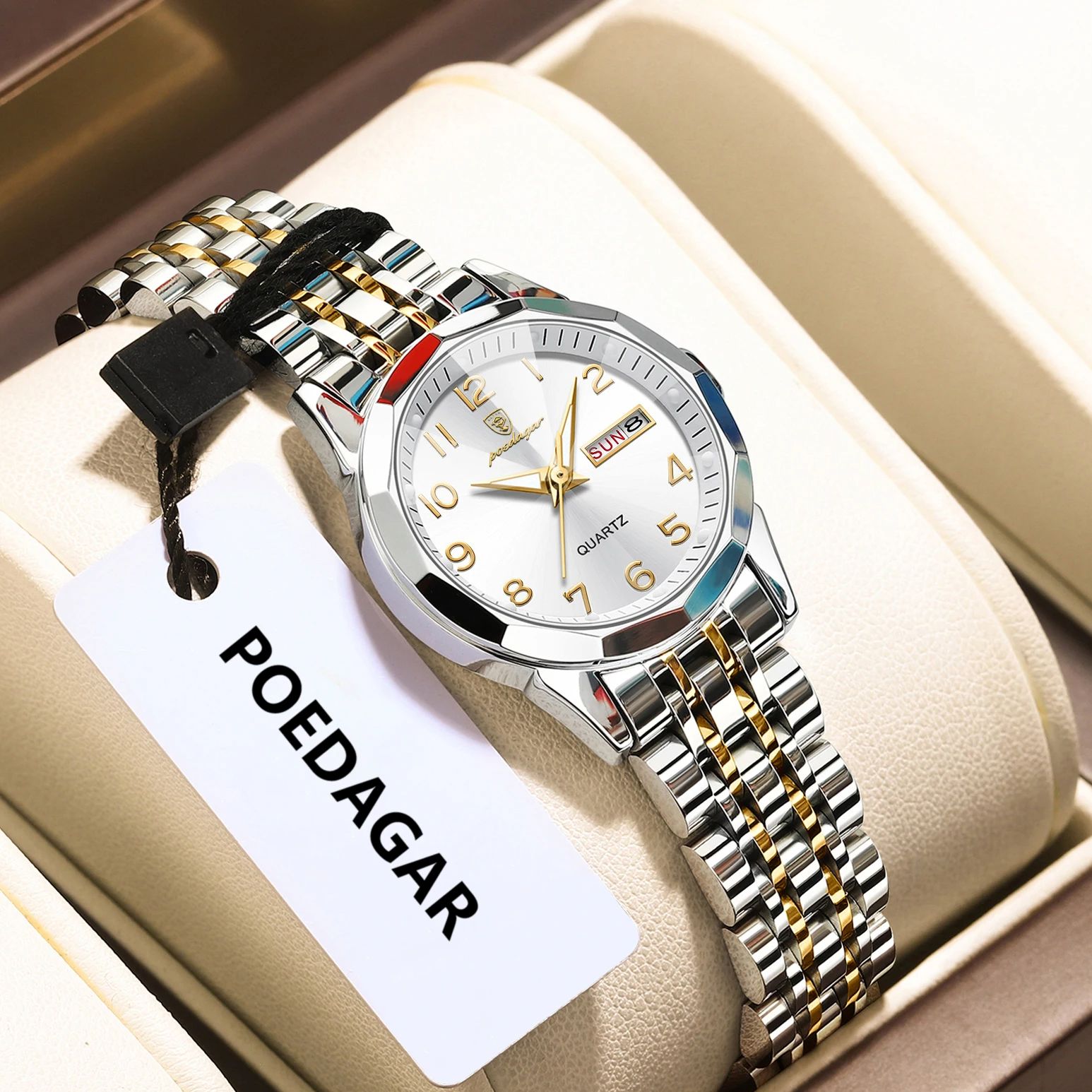 Waterproof Diving Watch - POEDAGAR elegante orologio da polso da