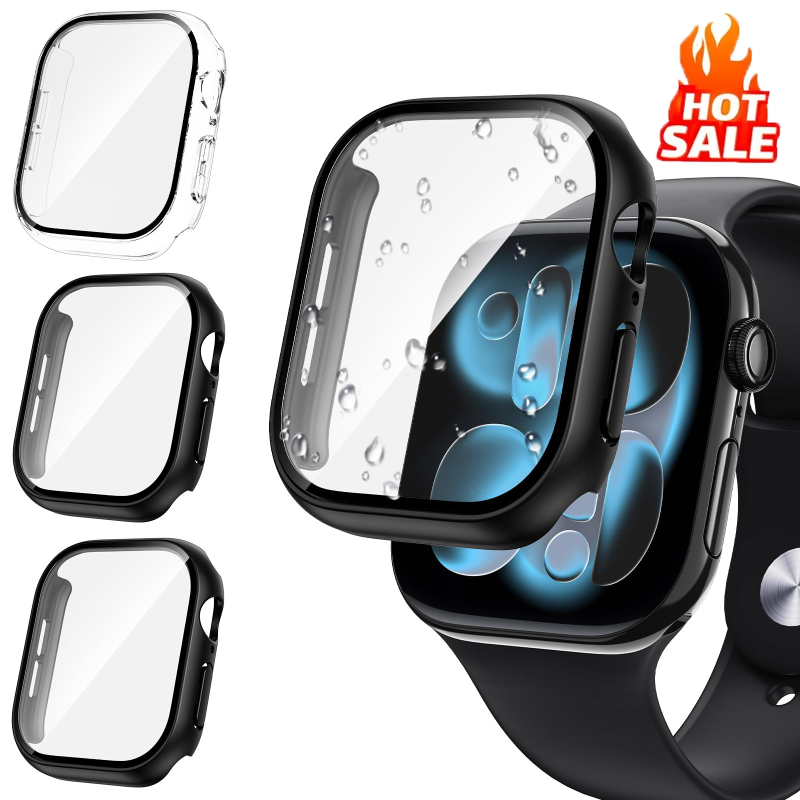 Iwatch Smartwatch Series 7 - 3 pezzi di vetro + copertura