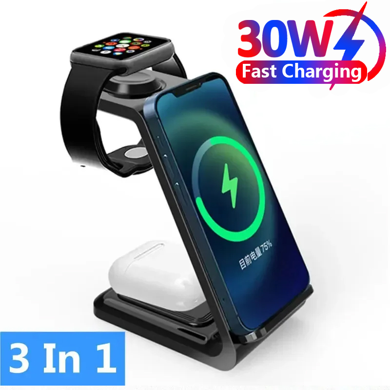 Watch Xs8 - Dock per caricabatterie Wireless 3 In