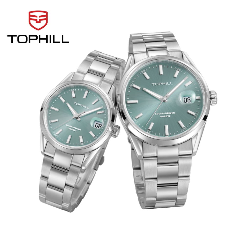 Solar Powered Watch - TOPHILL Orologio di lusso da uomo