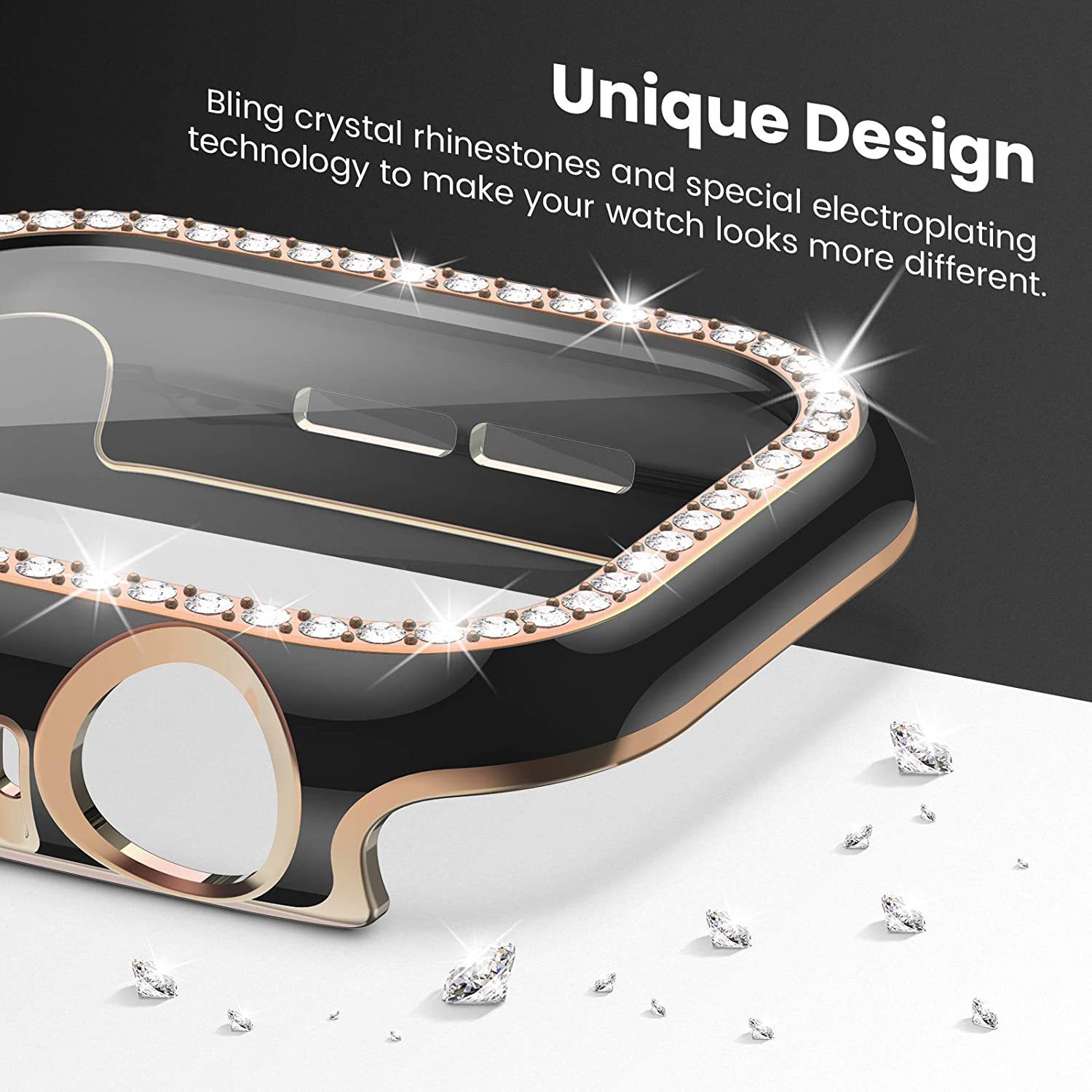 Vetro Bling + Cover per Apple  - Iwatch Smartwatch Series 7 recensione e prezzo