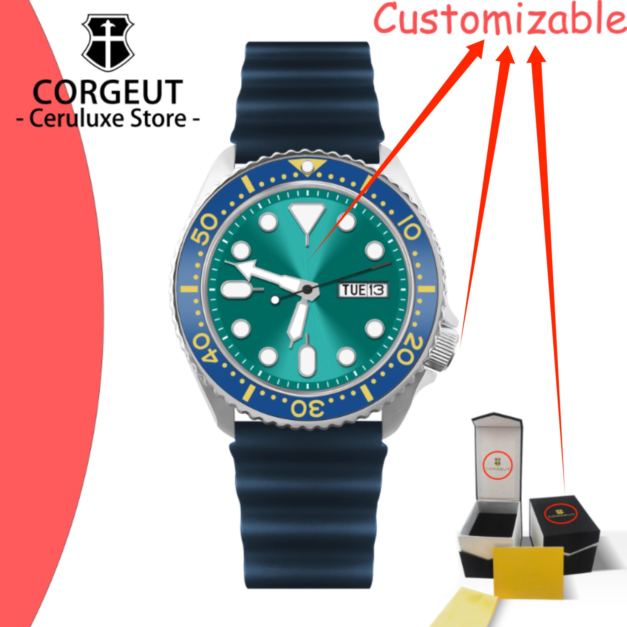 Orologio Subacqueo Vintage con - Waterproof Diving Watch recensione e prezzo