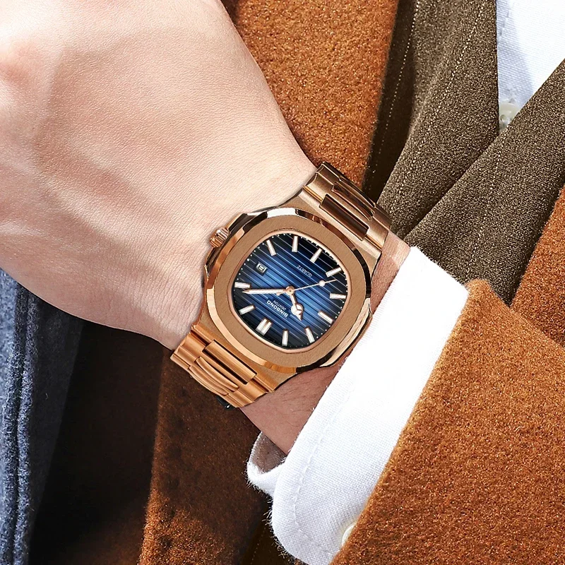 Nuovo Svizzera Uomo Casual Oro - Smartwatch New Watches For Men recensione e prezzo