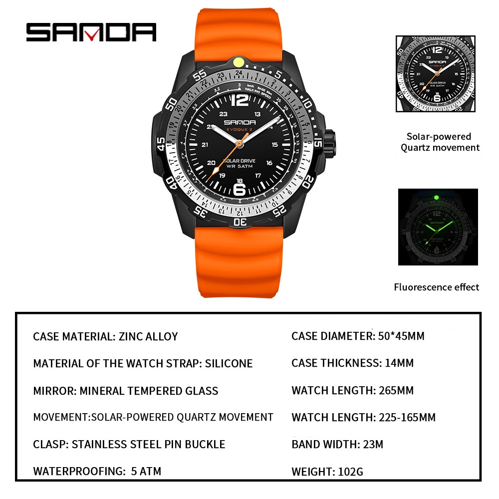 Orologi creativi ad energia so - Solar Powered Watch recensione e prezzo