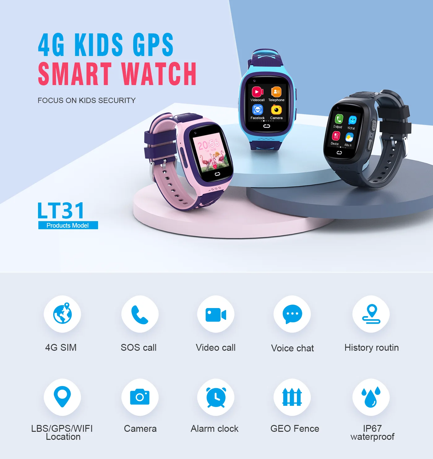 4G Bambini Smartwatch SOS Impe - Smartwatch Watches For Girls recensione e prezzo