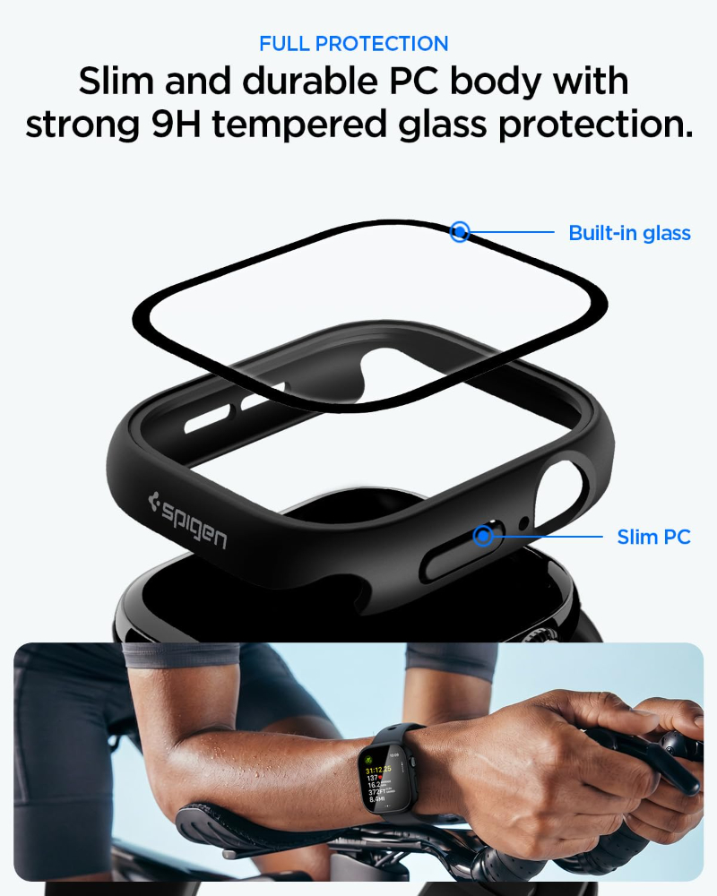 Vetro temperato + custodia per - Iwatch Smartwatch Series 7 recensione e prezzo