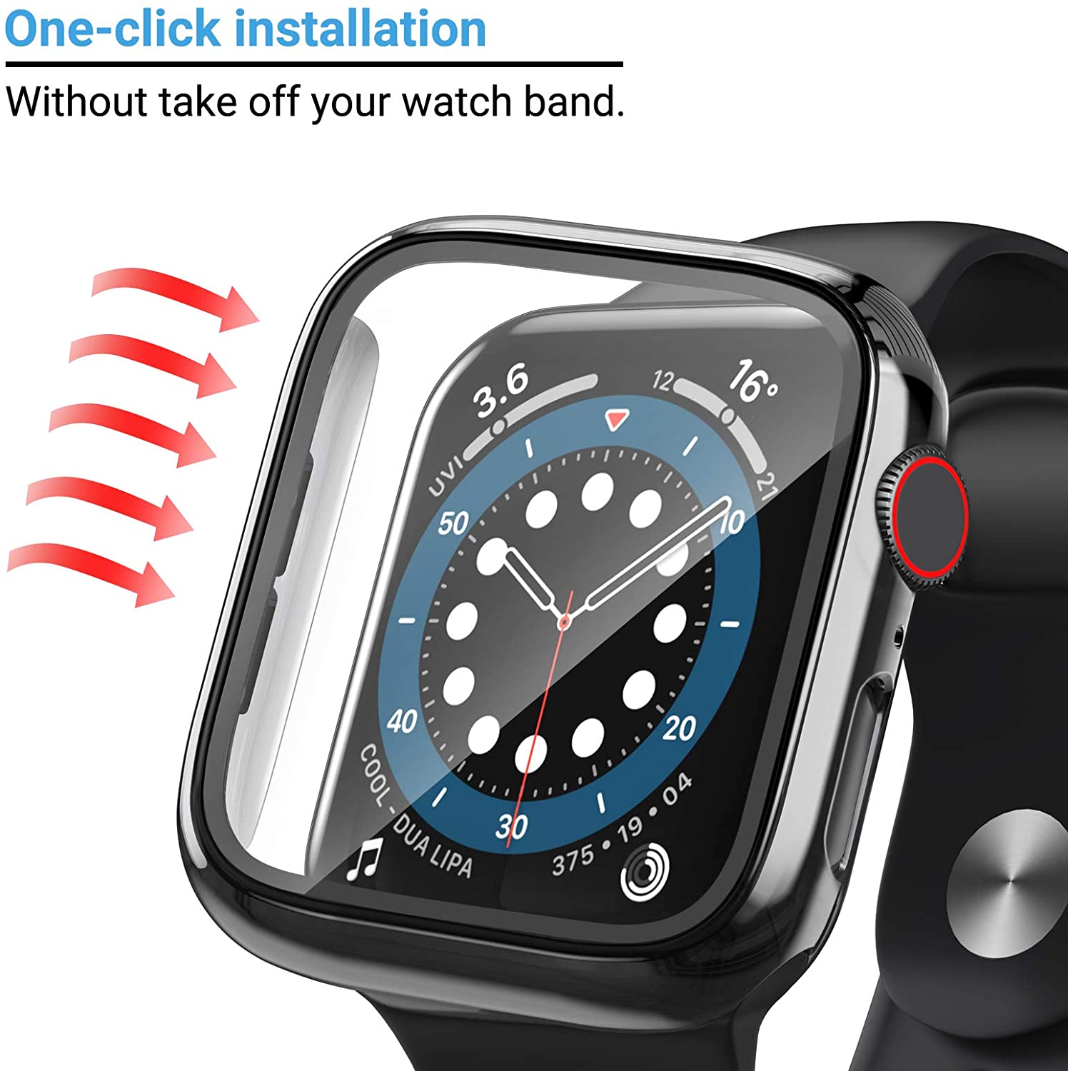 Vetro + copertura per custodia - Iwatch Smartwatch Series 7 recensione e prezzo