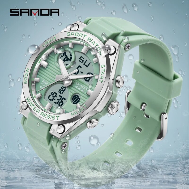 SANDA marca G Style LED orolog - Solar Powered Watch recensione e prezzo