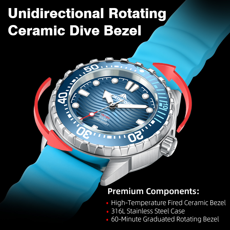 NORTH EDGE 2026 Nuovo Orologio - Solar Powered Watch recensione e prezzo