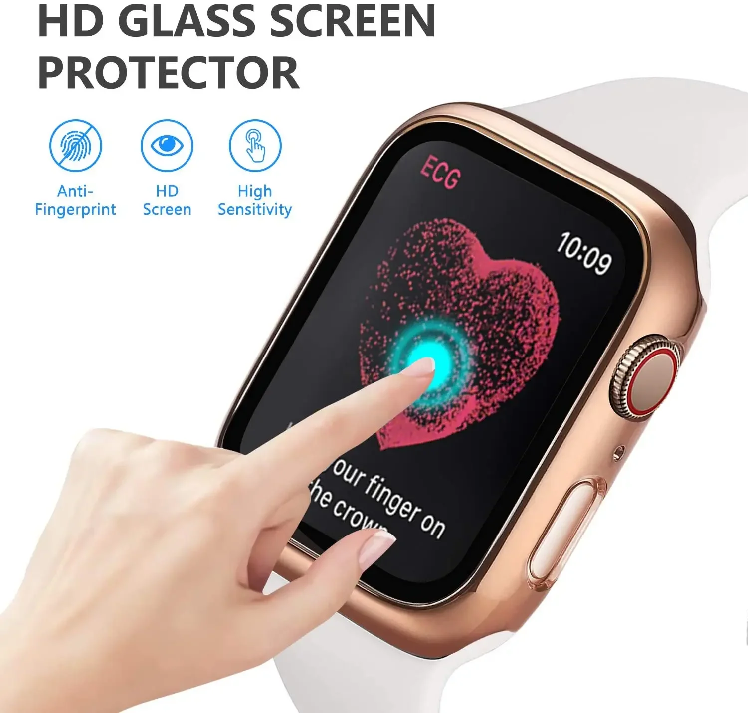 Vetro temperato + copertura pe - Iwatch Smartwatch Series 7 recensione e prezzo