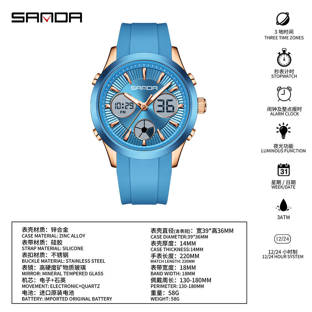 Orologio elettronico SANDA lum - Smartwatch Watches For Girls recensione e prezzo