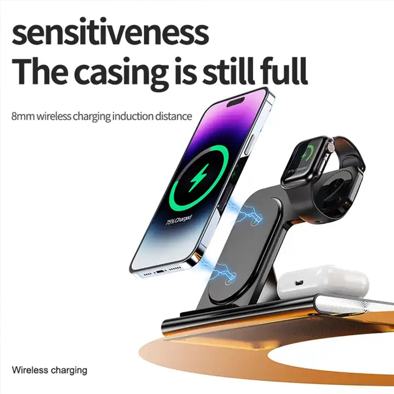 Caricatore Wireless 3 in 1 per - Watch Xs8 recensione e prezzo