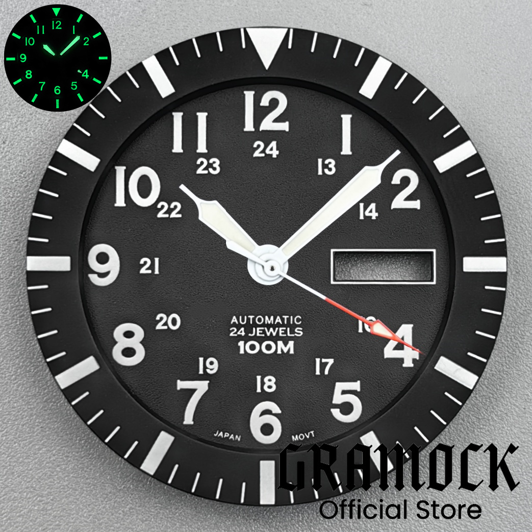 Gramock Vintage NH36 Face 34.3 - Luminous Dial Face recensione e prezzo