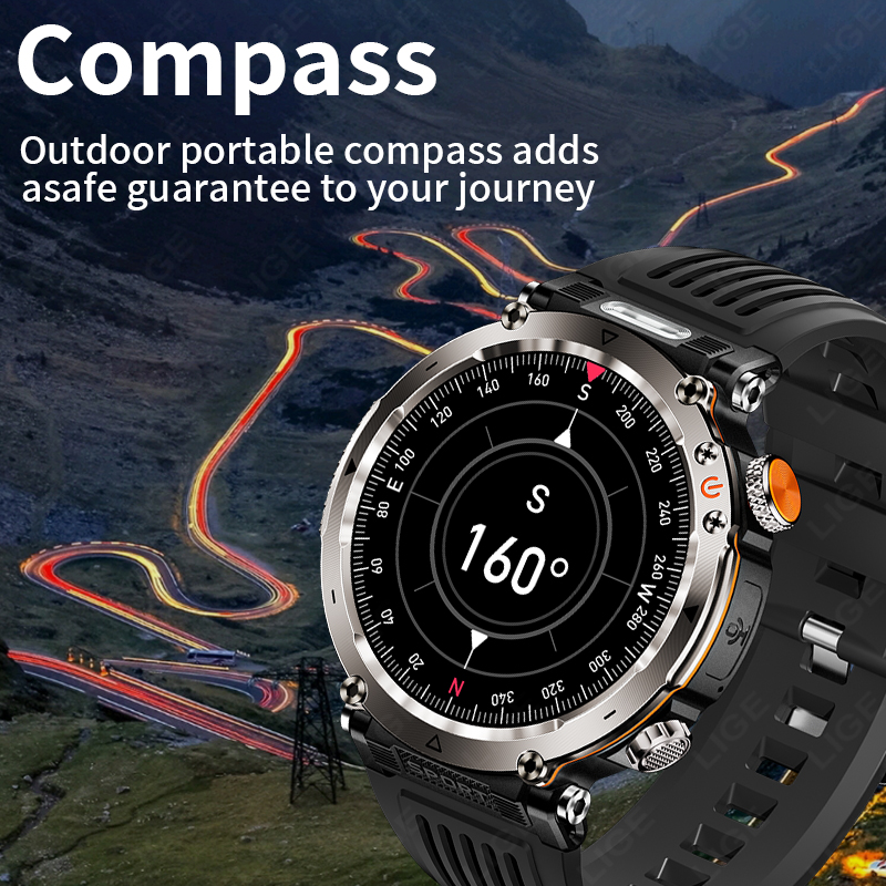 Nuovo Smartwatch Militare da E - Smartwatch New Watches For Men recensione e prezzo