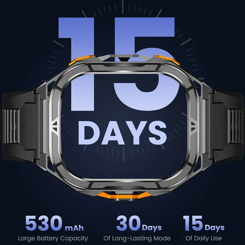 Smartwatch AMOLED di Lusso con - Smartwatch Military Watches For Men recensione e prezzo