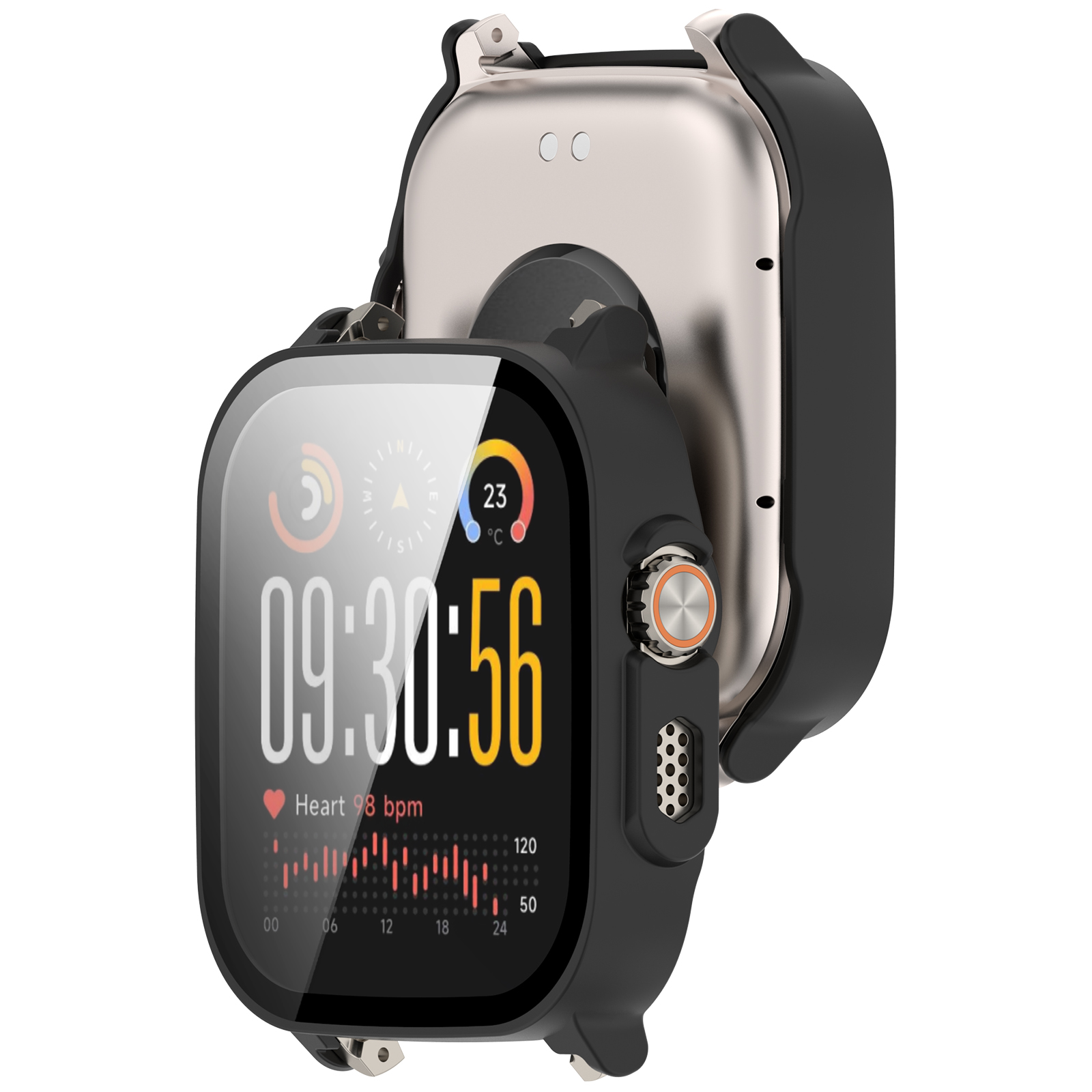 Custodia per PC + Vetro Temper - Watch S Realme recensione e prezzo
