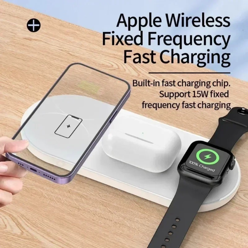 Base di ricarica wireless 3-in - Smartwatch Apple Watch recensione e prezzo