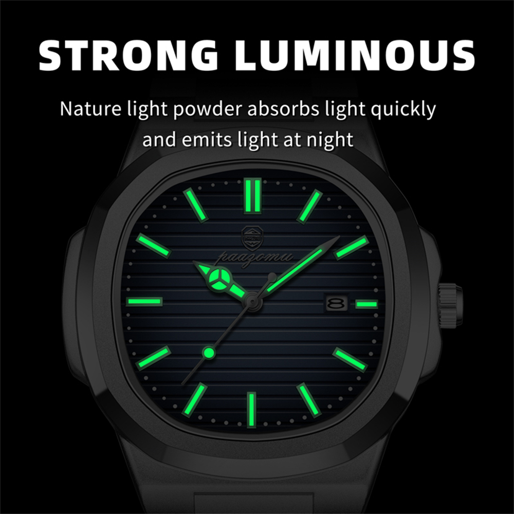 PAAZOMU Orologio da uomo quadr - Smartwatch Luxury Watches recensione e prezzo