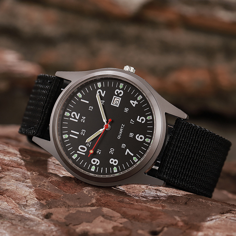 Nuovo orologio da uomo in tela - Solar Powered Watch recensione e prezzo