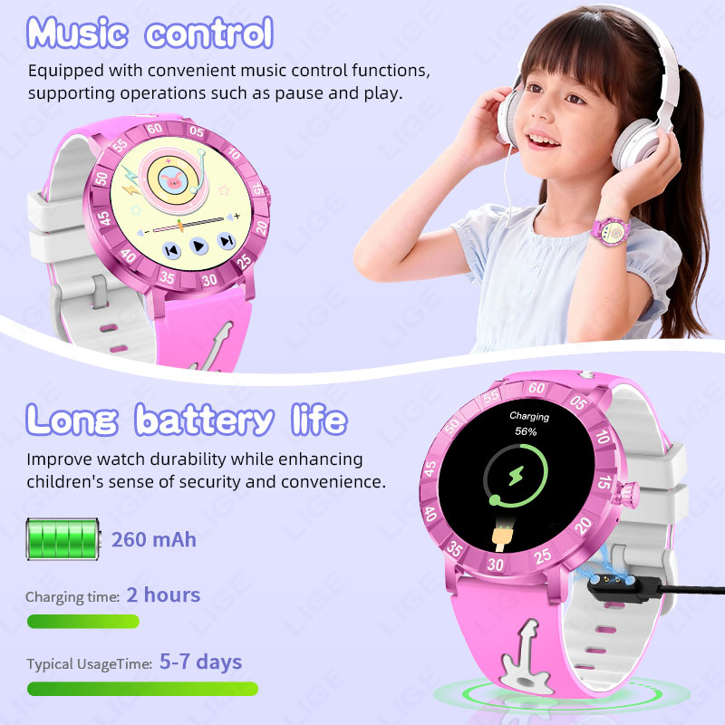 LIGE Smartwatch per Bambini co - Smartwatch Watches Useful Gift For Boys recensione e prezzo